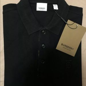 Monogram Motif Cotton Piqué Polo Shirt